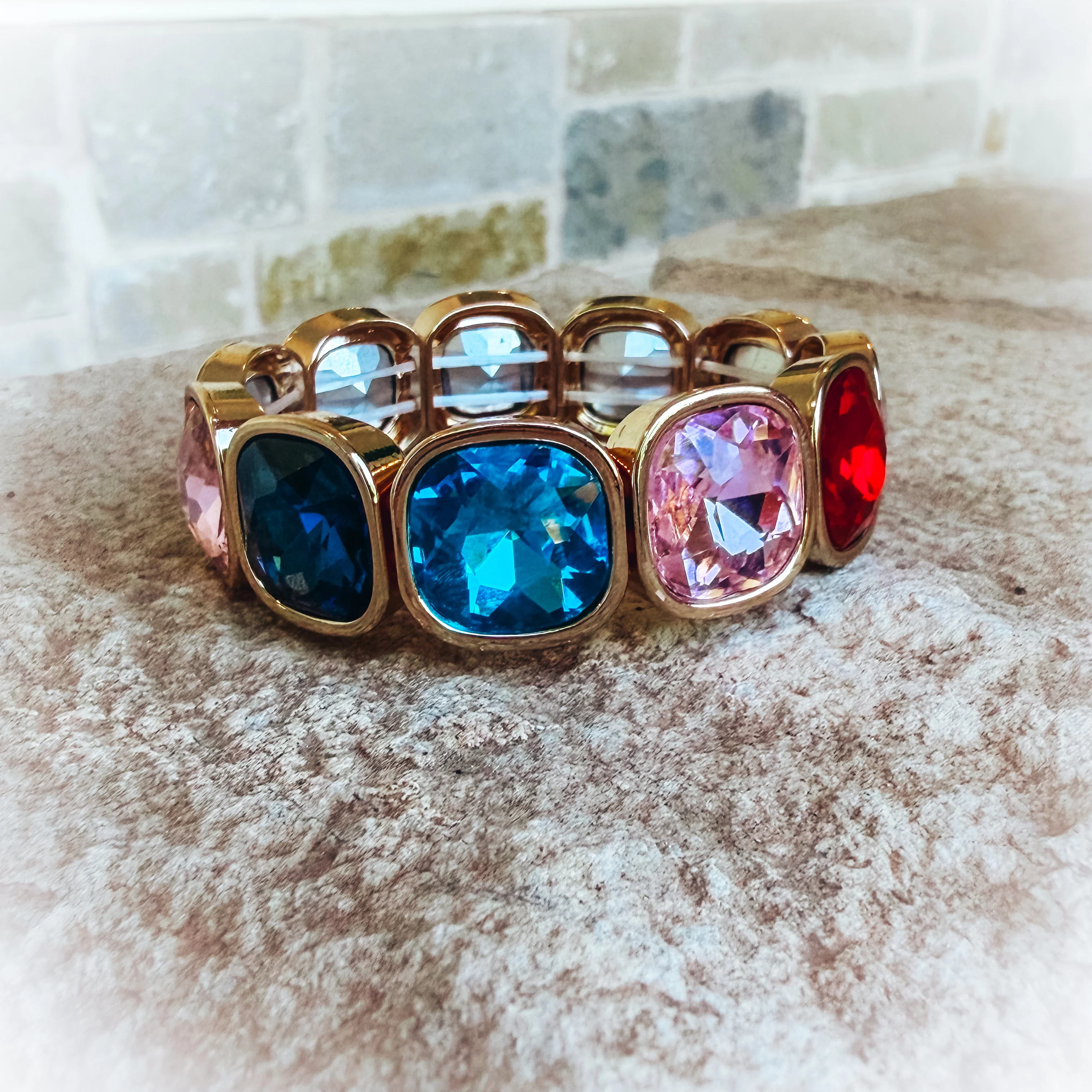 Confetti Gem Stretch Bracelets - Image 6