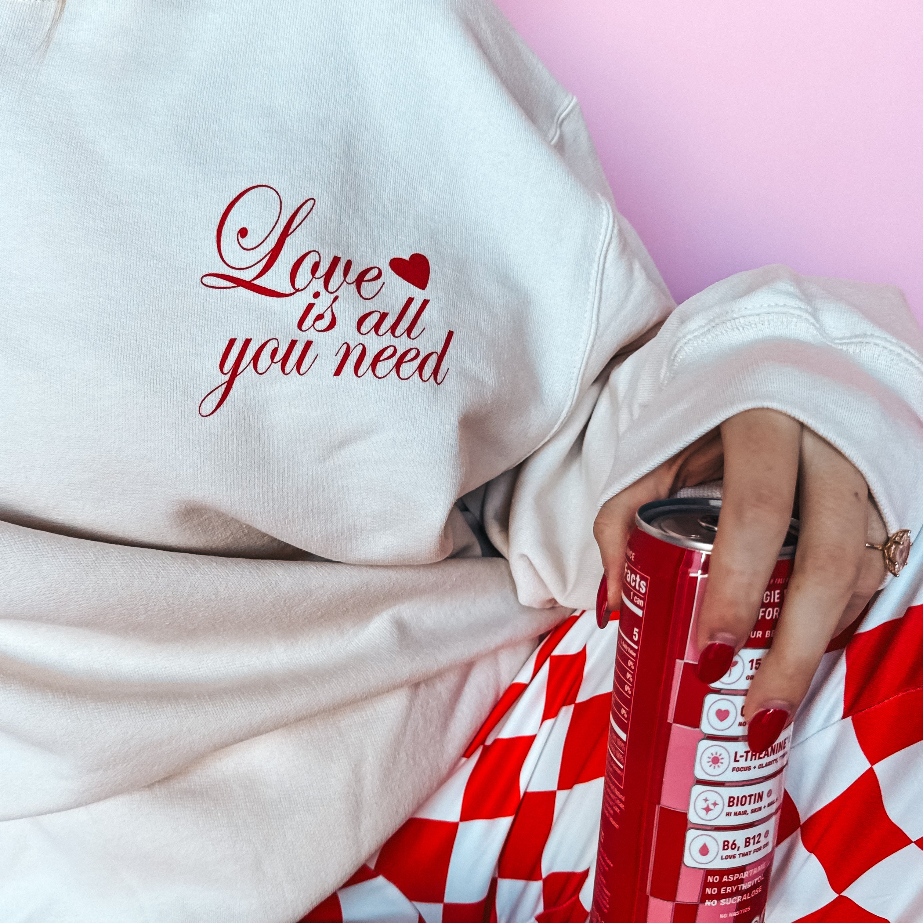 Love is All You Need Sweatshirt - Image 3